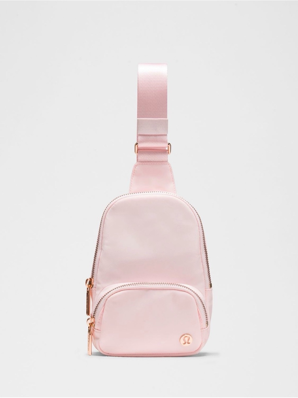 lululemon athletica Light Pink Sling Crossbody with Rose-Gold Hardware